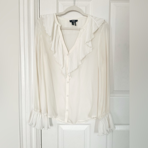 Paige Silk Blouse - Picture 6 of 9